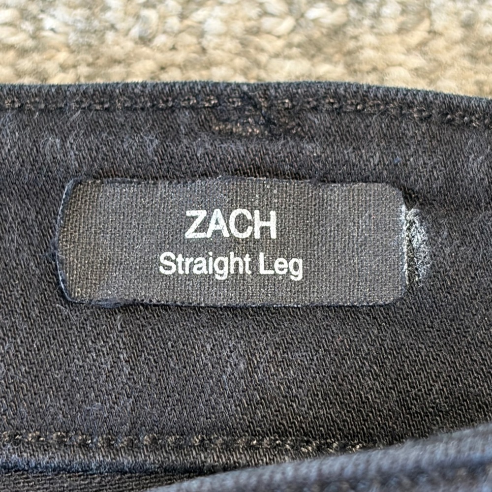 Mavi Zach Straight Leg Mens 38*x34 Black Tencel Blend Pants M0045388382 - Picture 3 of 10